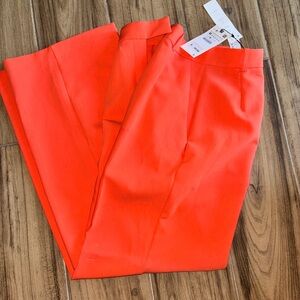 Zara Bold Orange Pants
